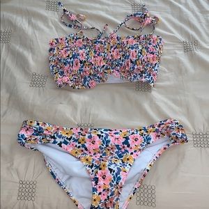 Xhiliration Bikini top and bottom